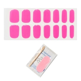 Pinx Sticker pentru unghii din gel - Fierce Fuchsia 14buc
