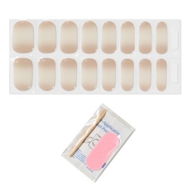 Pinx Sticker pentru unghii din gel - Nude Baby Boomer 14buc