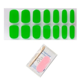 Pinx Sticker pentru unghii din gel - Perfect Green 14buc