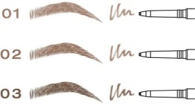 RefectoCil Creion de sprancene rezistent la apa Full Brow Liner 03 Dark