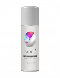Sibel Spray colorant argintiu metalic pentru par Metallic Silver 125ml