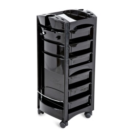 AGV Ucenic cu 6 sertare pentru salon Friend - negru