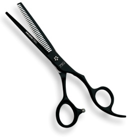 Akashi Light Cut L60 - Foarfeca de filat cu maner offset cu 32 de dinti 5.5 inch