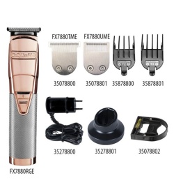 Babyliss Pro Masina profesionala de contur cu acumulator si cablu 7880 Metal Rose Gold