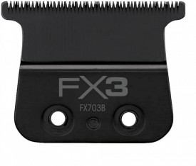 Babyliss Pro Set cutite T-blade Deep Tooth pentru trimmer FX3 - DLC/Titanium
