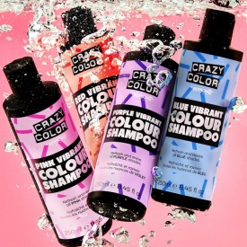 Crazy Color Sampon pentru par albastru Blue 250ml