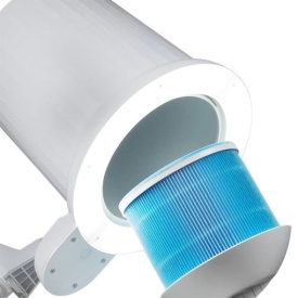 Cupio Aspirator profesional de masa cu LED 80W