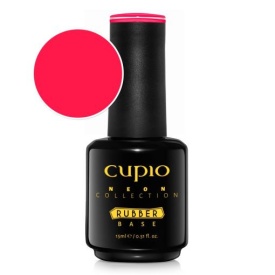 Cupio Rubber Base Neon - Raspberry Mimosa 15ml