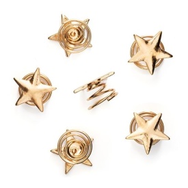 Cupio Set 15 agrafe de par in spirala Sunkissed. - Baby Star