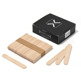 Cupio Spatule mici de lemn pentru epilat 50buc - S