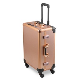 Cupio Statie profesionala de make-up cu iluminare si radio PRO Rose-Gold