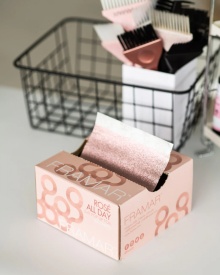 Framar Rola folie de aluminiu texturata pentru suvite Rose All Day 98m