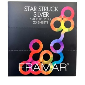Framar Folie de aluminiu texturata pentru suvite Star Struck 25buc