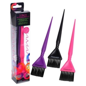 Framar Pensule colorate pentru vopsit Triple Threat Brush 3buc