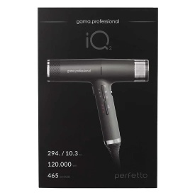 GA.MA Professional Uscator de par iQ2 Perfetto Ultralight Black PH6075.BK