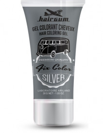 Hairgum Fix Color Silver gel colorant argintiu 30 ml