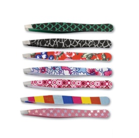 Kiepe Professional Penseta colorata cu varf oblic 4" Soft Touch 114.4