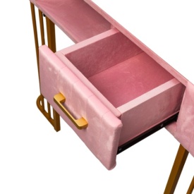 Cupio Masa pentru manichiura - Pink&White Marble MZT-108-6