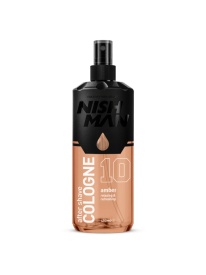 NishMan Apa de colonie parfumata Amber 10 After Shave 400ml