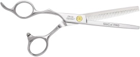 Olivia Garden Foarfeca de filat de stanga offset 6 inci 35 dinti eur SilkCut PRO Left