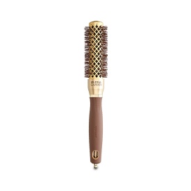 Olivia Garden Perie de par 25mm Expert Blowout Shine Wavy Bristles Gold&Brown