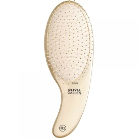 Olivia Garden Perie de par cu peri de nailon Expert Care Curve Nylon Gold