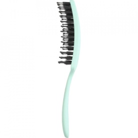 Olivia Garden Perie pentru copii cu peri naturali de mistret+nailon Finger Combo Kids Mini Mint
