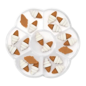 Pinx Set decor 3D pentru unghii - Ice Cream 20buc