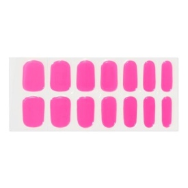 Pinx Sticker pentru unghii din gel - Fierce Fuchsia 14buc
