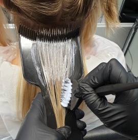 Sibel Paleta profesionala cu pieptan pentru balayage 18cm