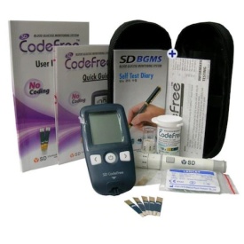 Standard Diagnostic Code Free Kit Glucometru 