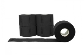 The Shave Factory Gulere profesionale din hartie neagra Premium 5 role