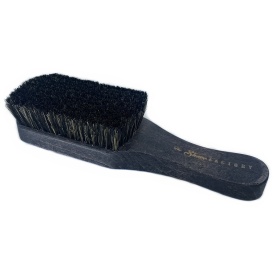The Shave Factory Perie din lemn pentru fade - Premium Brown