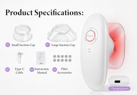 Aparat anticelulitic si lifting facial cu vacuum, EMS si lumina rosie – Face&Body Sculptor