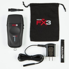 Babyliss Pro FX3 Shaver - Aparat profesionala de ras dublu cu acumulator si cablu