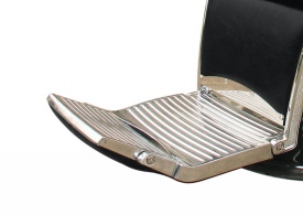 Barburys Scaun de frizerie Arrow cu aspect retro negru