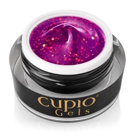 Cupio Glitter Neon Builder Gel - Summer Babe 15ml