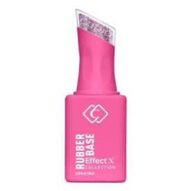 Cupio Rubber Base Effect X Perfect Flakes - Disco Lovers 15ml