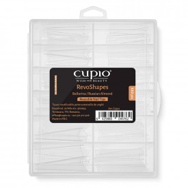 Cupio Tipsuri reutilizabile pentru extensii RevoShapes Ballerina/Russian Almond 120buc