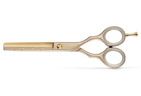 Kiepe Professional Foarfeca de filat dreapta 5.5 inci 38 dinti 2471 Gold