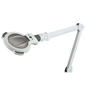 Lampa profesionala cu lupa cosmetica cu led cu 3 dioptrii si stativ mobil