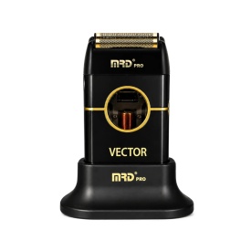 MRD PRO Aparat de ras dublu fara fir Vector Black Cordless Shaver
