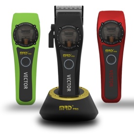 MRD PRO Masina de tuns fara fir cu 3 carcase Vector Cordless