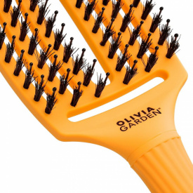 Olivia Garden Display cu 8 perii de par cu peri de mistret+nailon Finger Combo On The Road Again