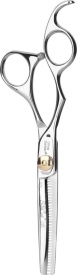 Olivia Garden Foarfeca de filat de stanga offset 6 inci 35 dinti eur SilkCut Left