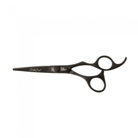 Olivia Garden Foarfeca de tuns offset 5.75 inci SilkCut Black