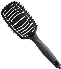 Olivia Garden Perie cu peri de mistret si nailon Expert Care Flex Black Label