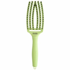 Olivia Garden Perie de par cu peri de mistret+nailon Finger Combo Dolce Vita Green Pistachio