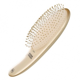 Olivia Garden Perie de par cu peri ionici din nailon Expert Care Curve Nylon Gold