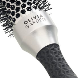 Olivia Garden Perie profesionala de par Essential Blowout Classic Silver 45mm